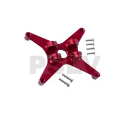  LX0357 Lynx Heli Innovations 130 X Tail Servo Support Red Devil Edition 